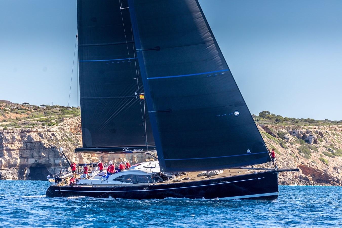 a boat with people on it aboard GUARDIAN ANGEL Yacht for Sale