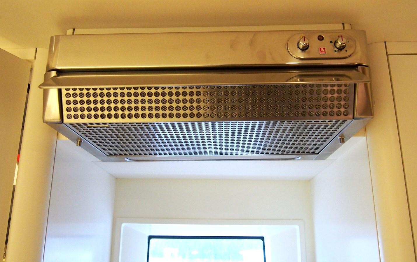 a metal rack with a vent aboard GUARDIAN ANGEL Yacht for Sale