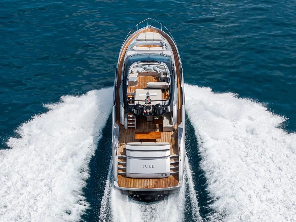 a ship in the water aboard SOUL Yacht for Sale