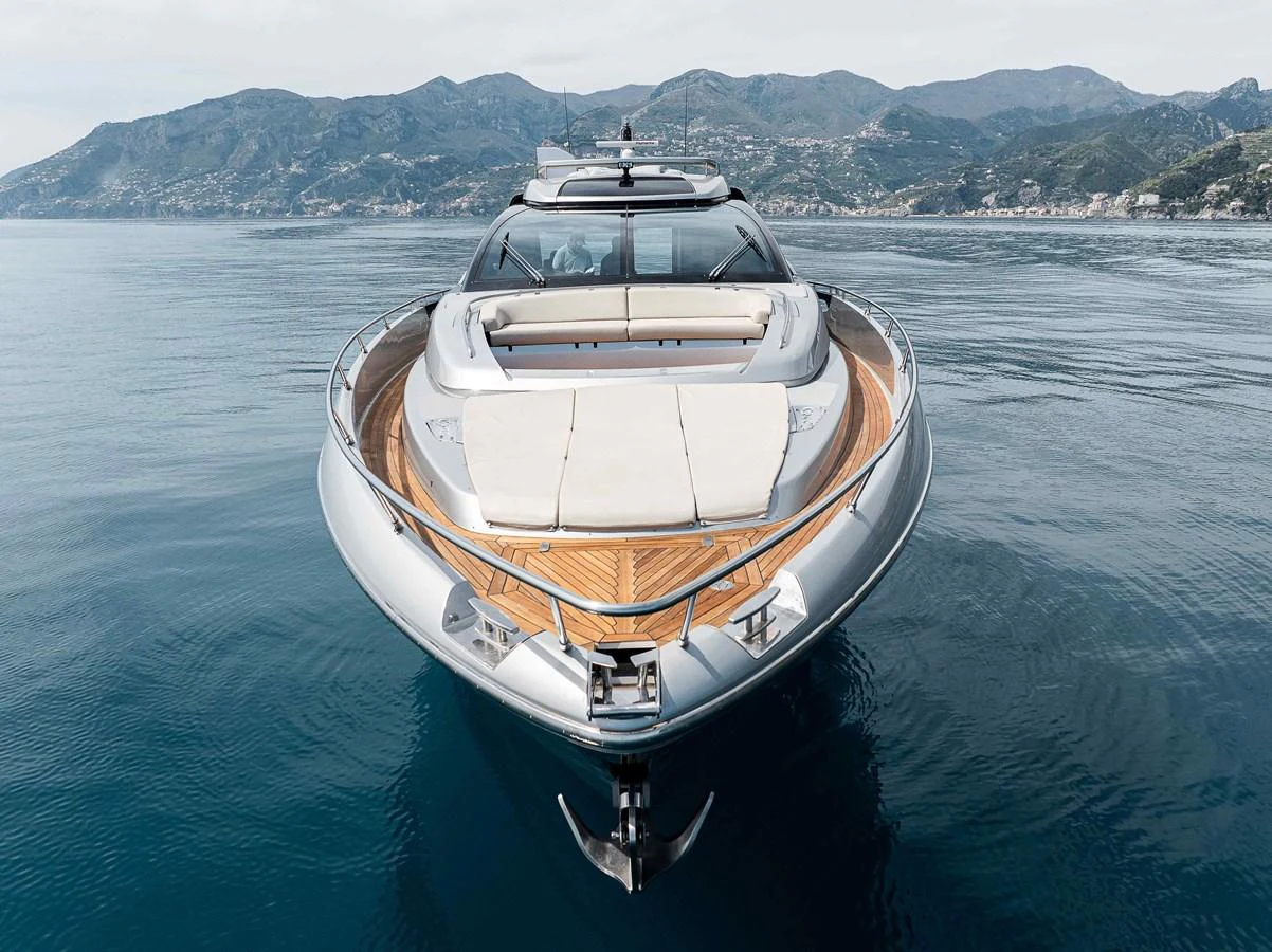 a boat in the water aboard SOUL Yacht for Sale