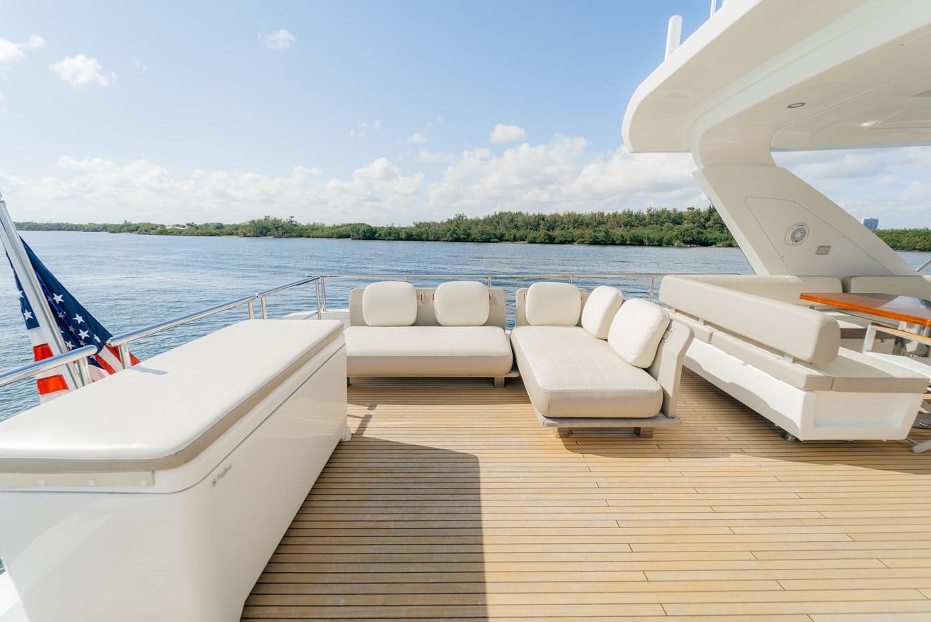 a boat on the water aboard VENTURE Yacht for Sale