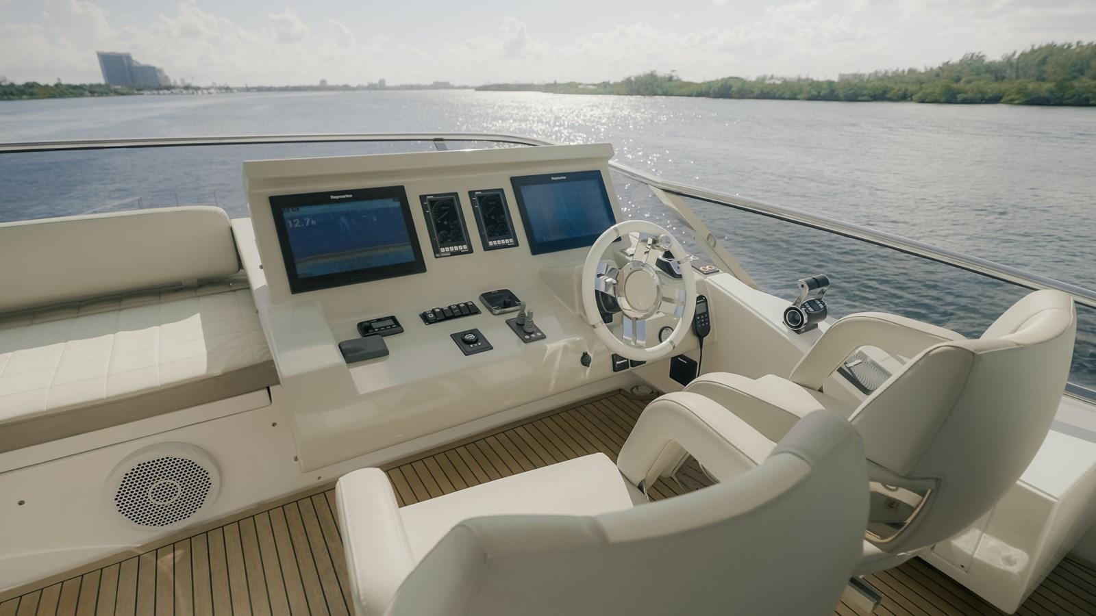 a boat on the water aboard VENTURE Yacht for Sale