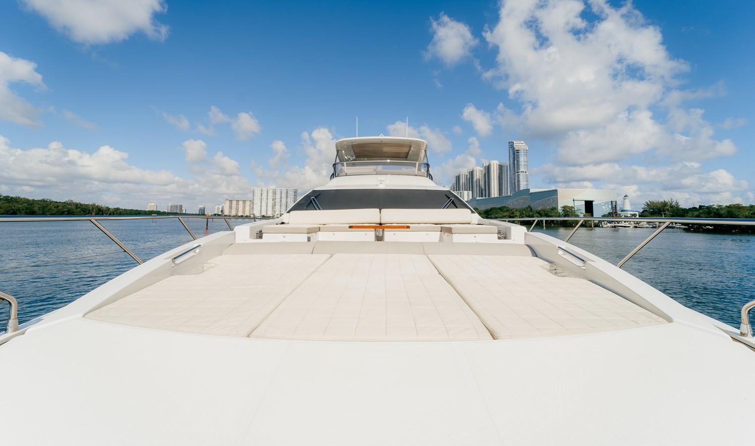a boat on a body of water aboard VENTURE Yacht for Sale