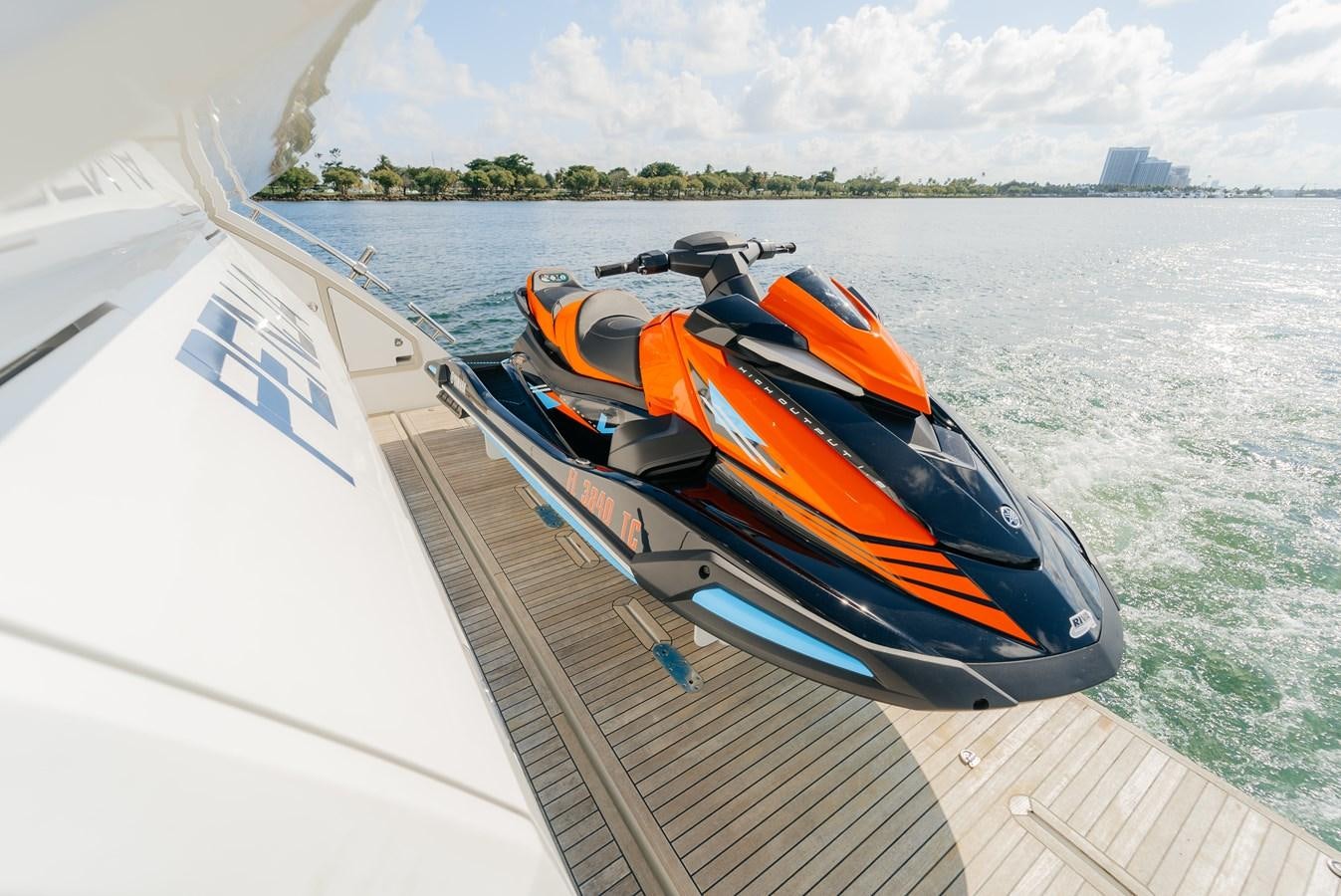 a boat on the water aboard VENTURE Yacht for Sale