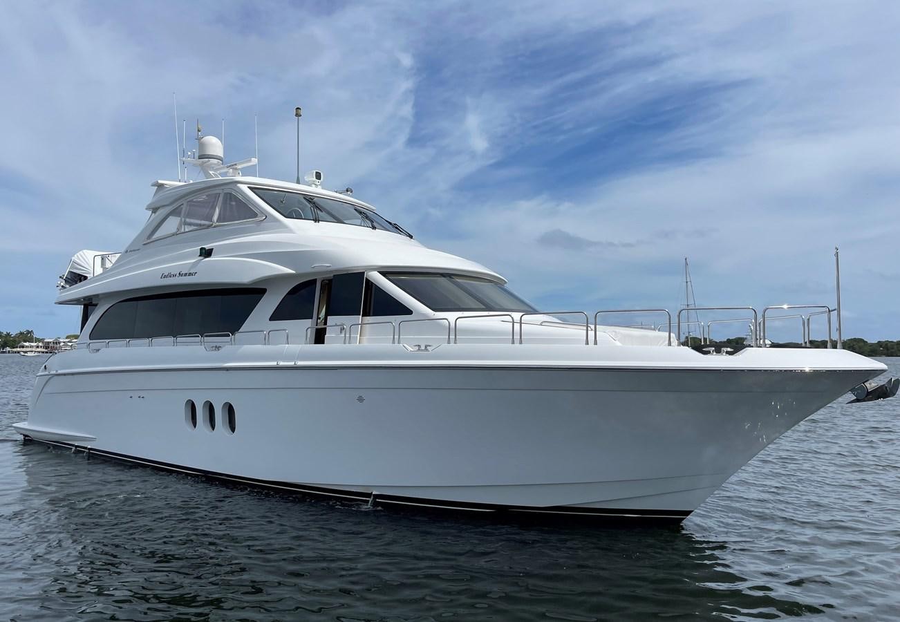 a white yacht on the water aboard ENDLESS SUMMER Yacht for Sale
