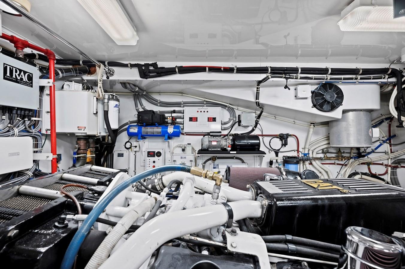 a machine with wires aboard ENDLESS SUMMER Yacht for Sale