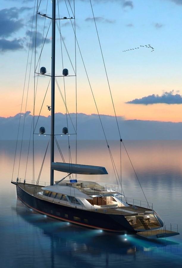a boat on the water aboard SYNERGY Yacht for Sale