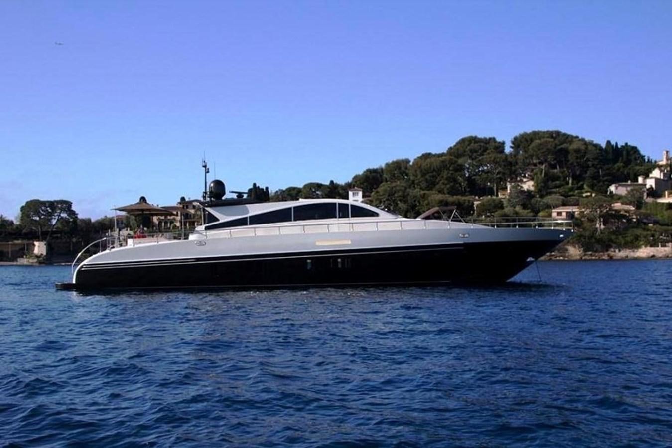 a boat on the water aboard SAGA ONE Yacht for Sale