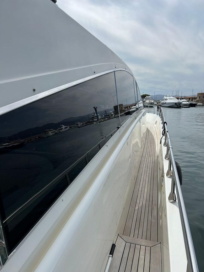 a boat on the water aboard SAGA ONE Yacht for Sale