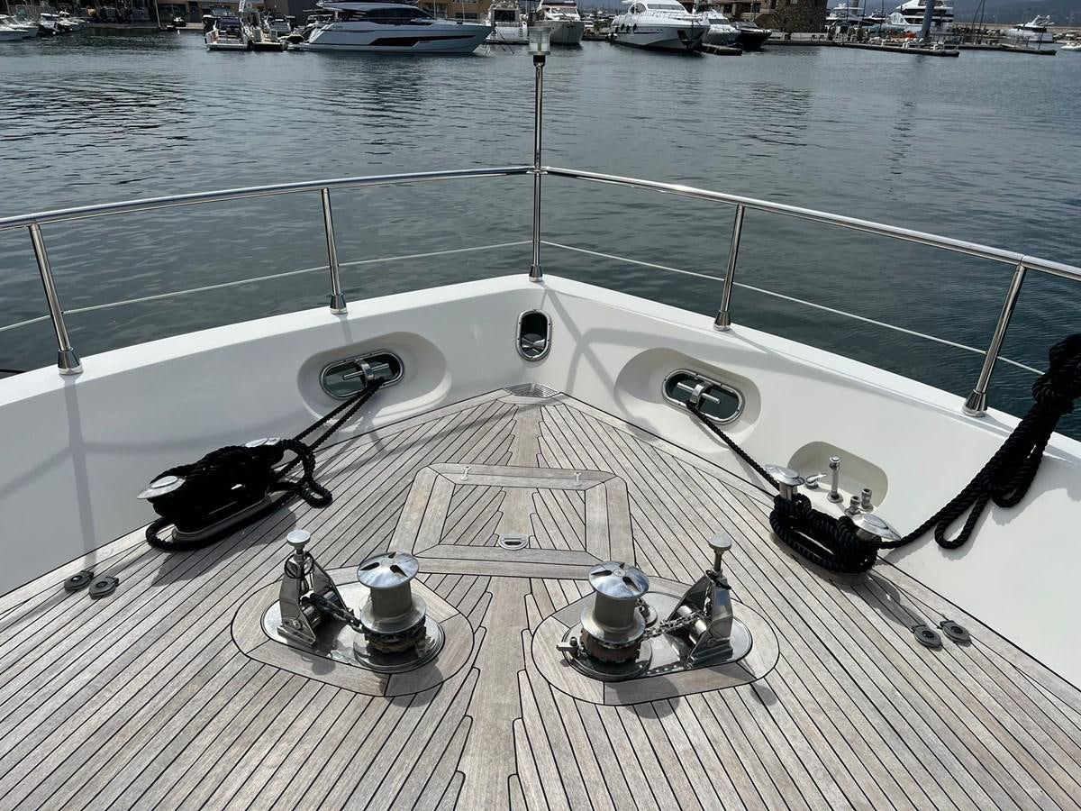 a boat on the water aboard SAGA ONE Yacht for Sale