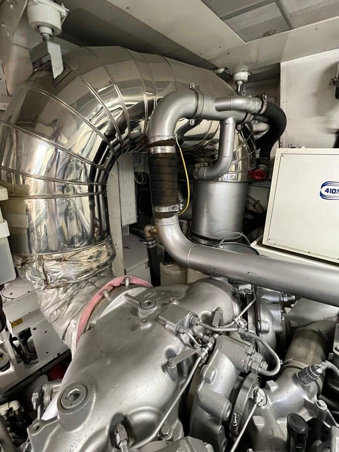 a close-up of a machine aboard SAGA ONE Yacht for Sale