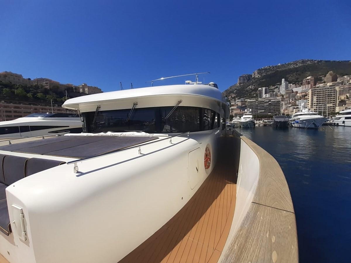 a boat on the water aboard MR GU Yacht for Sale