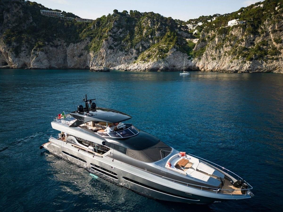 a boat on the water aboard POSILLIPO TECHNEMA 90 Yacht for Sale