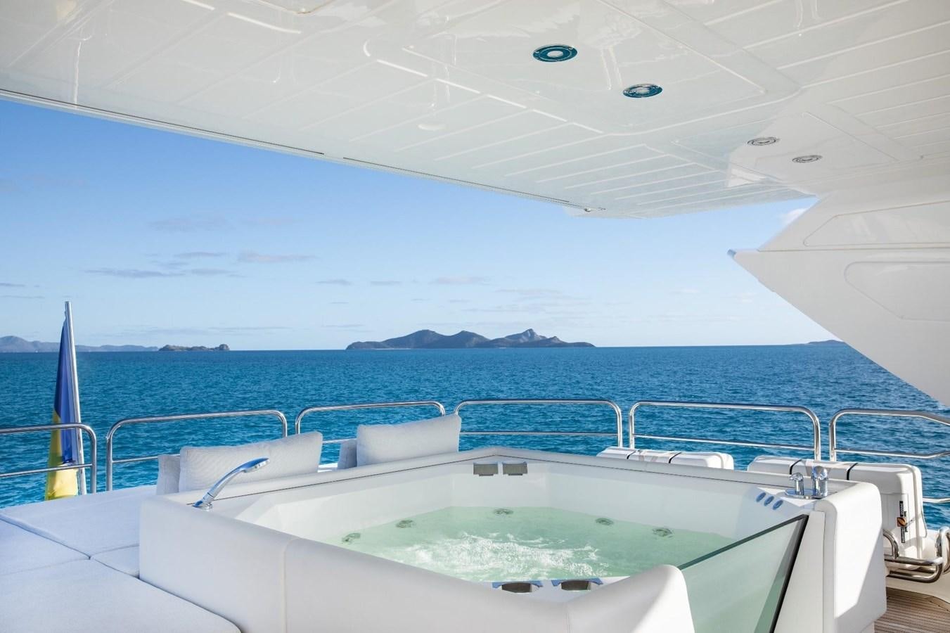 a pool on a boat aboard GEORGE P Yacht for Sale
