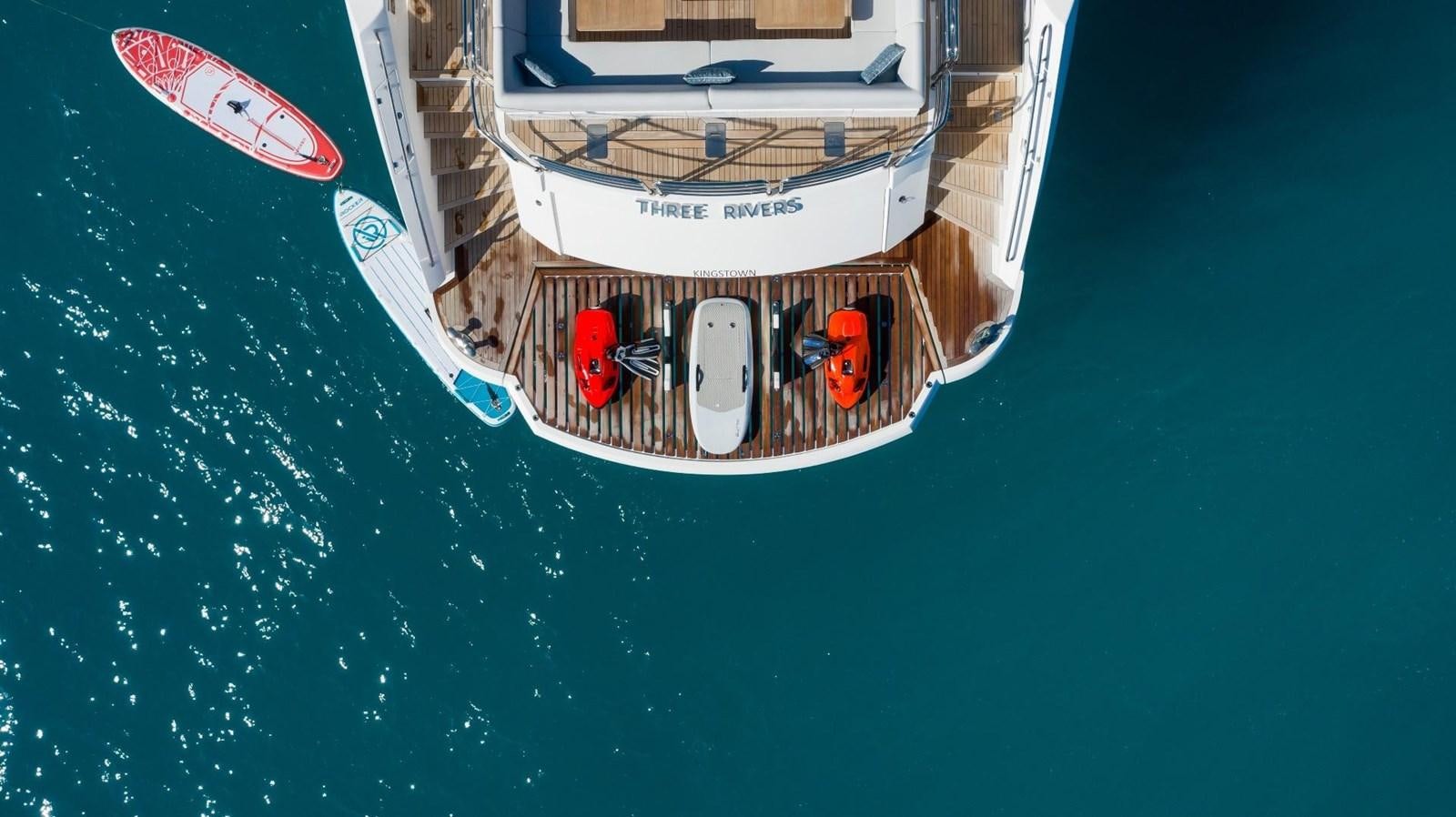 a ship in the water aboard GEORGE P Yacht for Sale