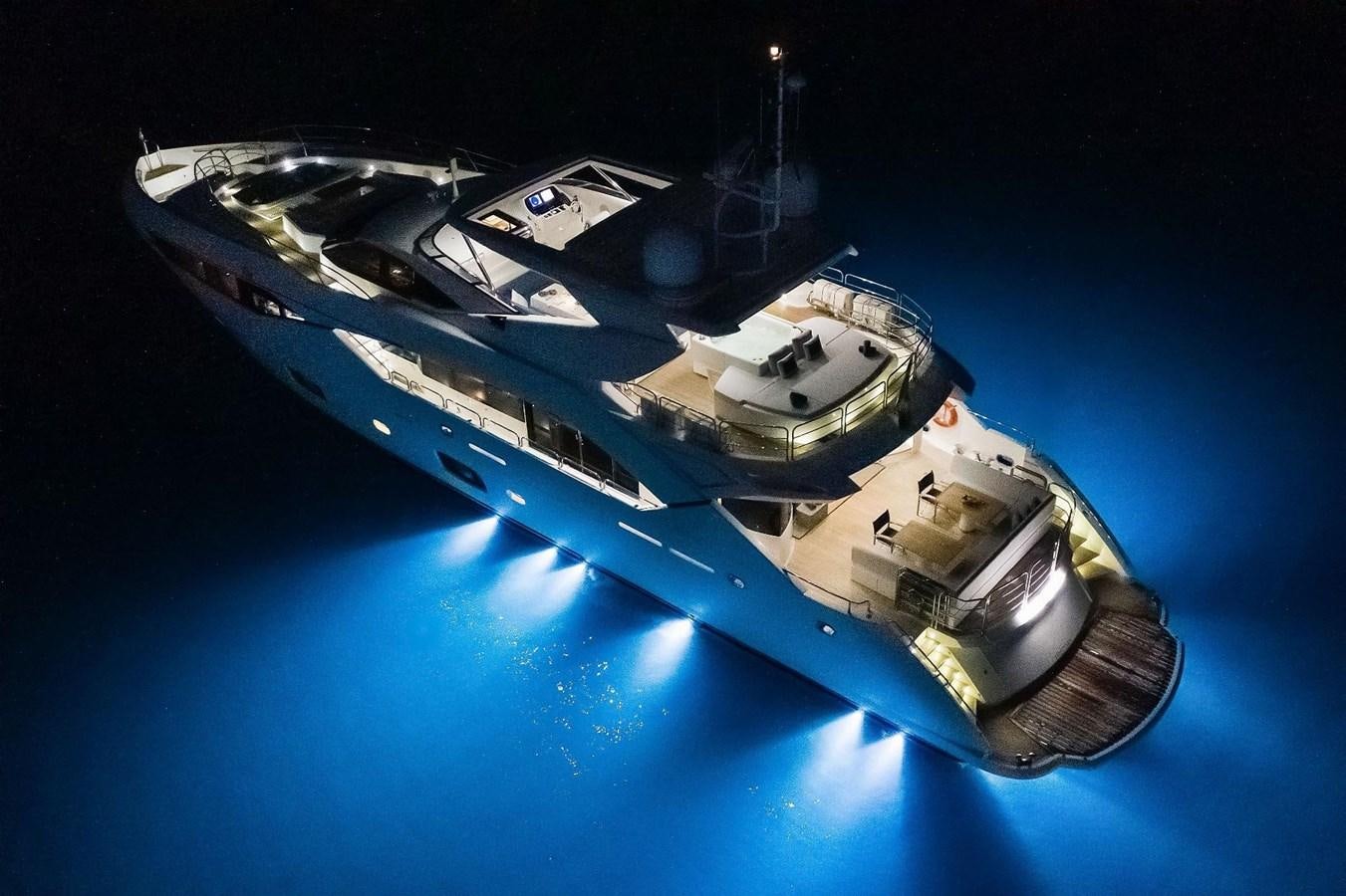 a space ship in space aboard GEORGE P Yacht for Sale