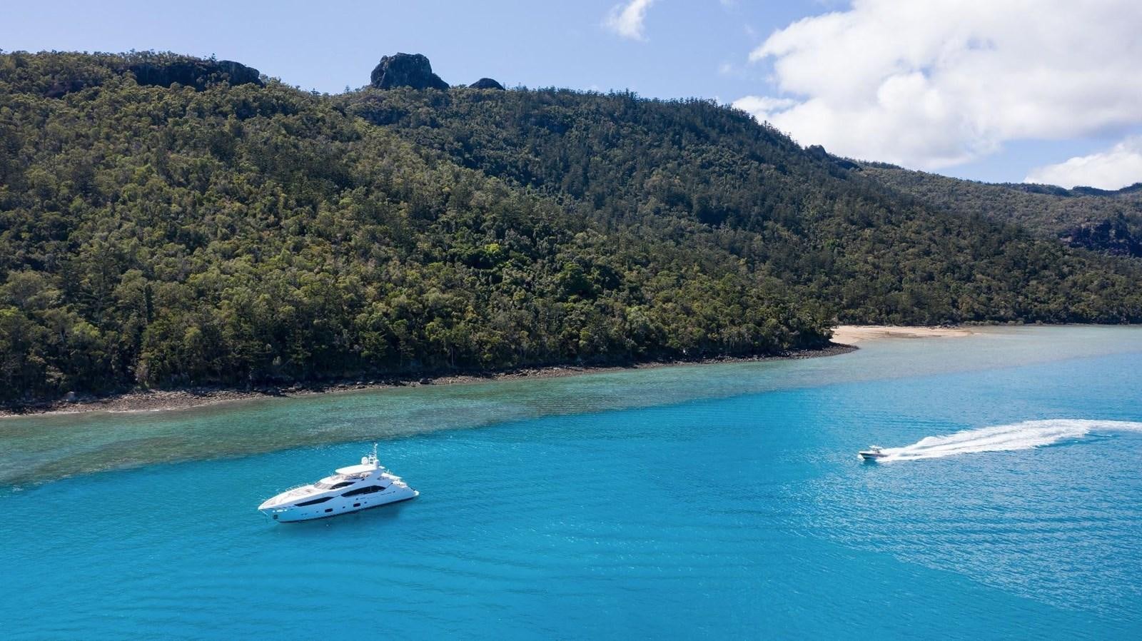 a boat on the water aboard GEORGE P Yacht for Sale