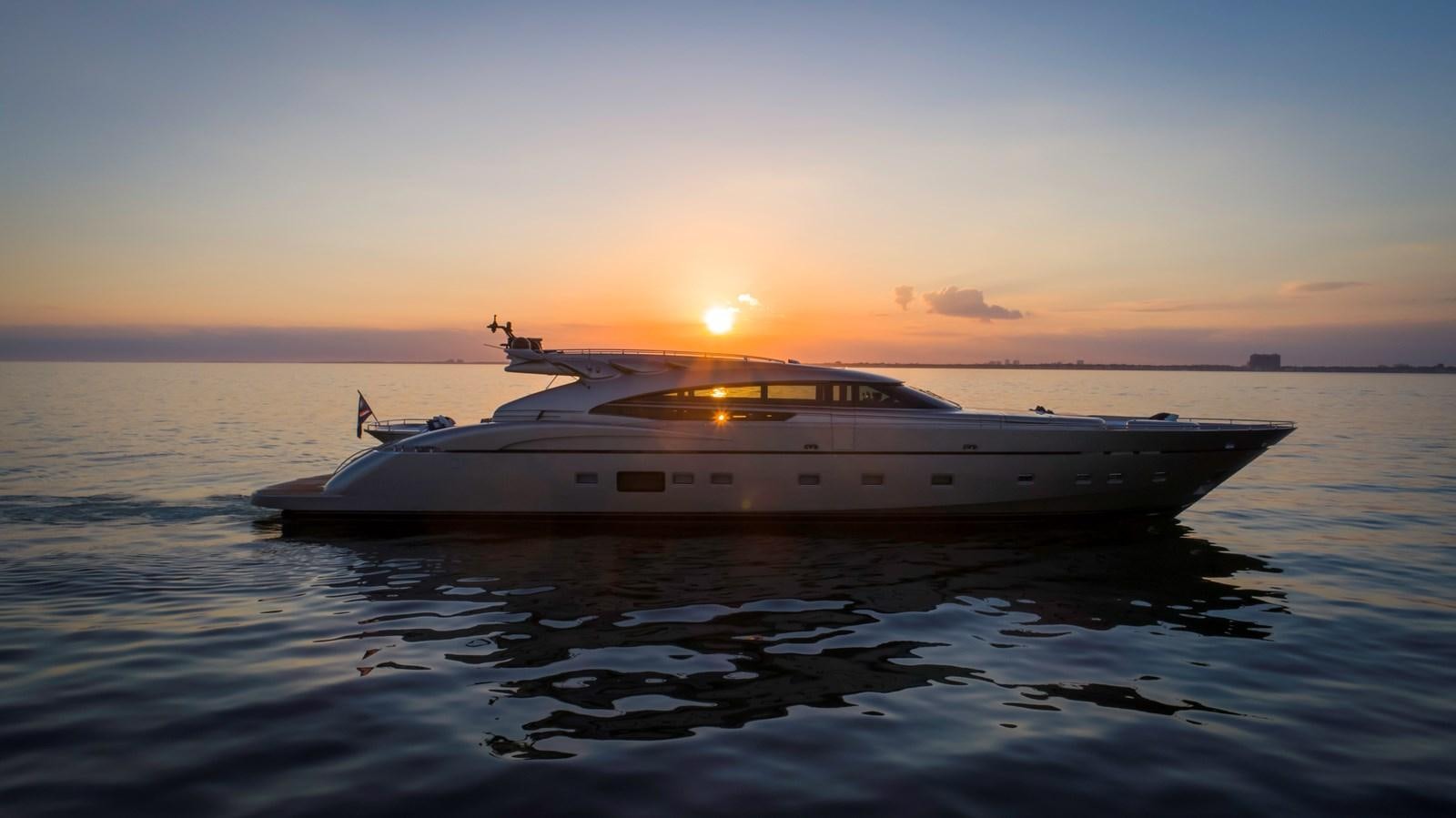 a boat on the water aboard FIVE WAVES Yacht for Sale