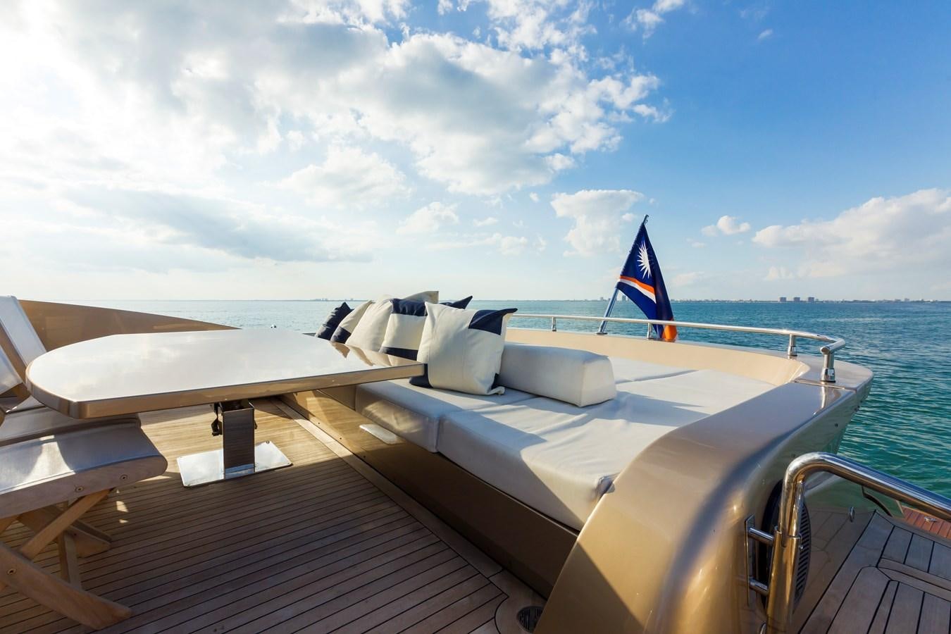 a boat on the water aboard FIVE WAVES Yacht for Sale