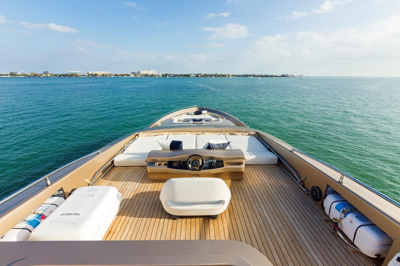 a boat on the water aboard FIVE WAVES Yacht for Sale