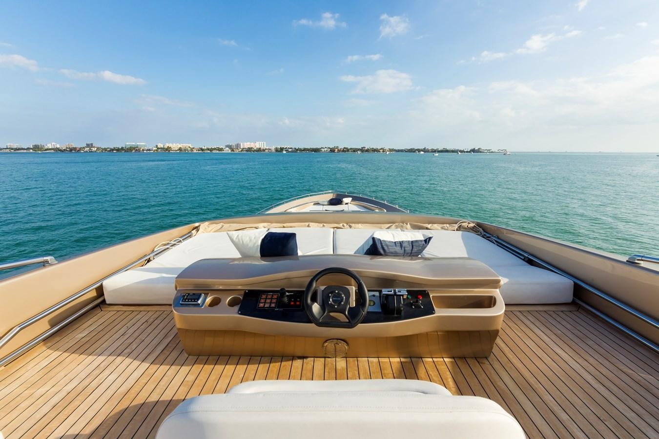 a boat on the water aboard FIVE WAVES Yacht for Sale