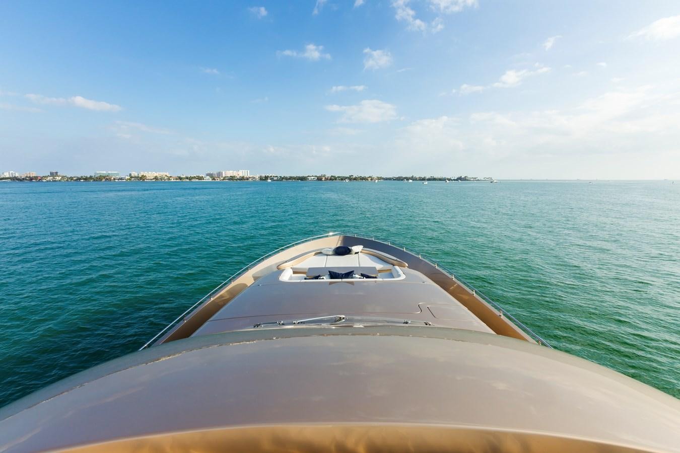 a boat on the water aboard FIVE WAVES Yacht for Sale