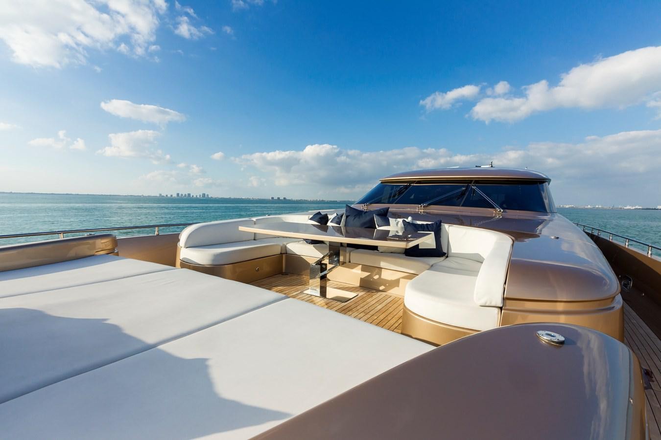 a boat on the water aboard FIVE WAVES Yacht for Sale