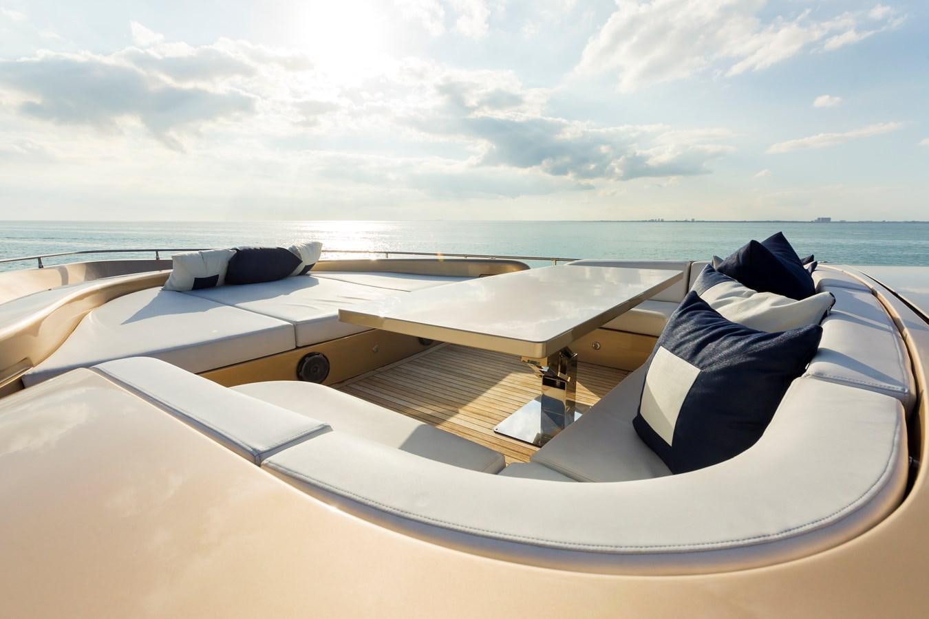 a boat on the water aboard FIVE WAVES Yacht for Sale