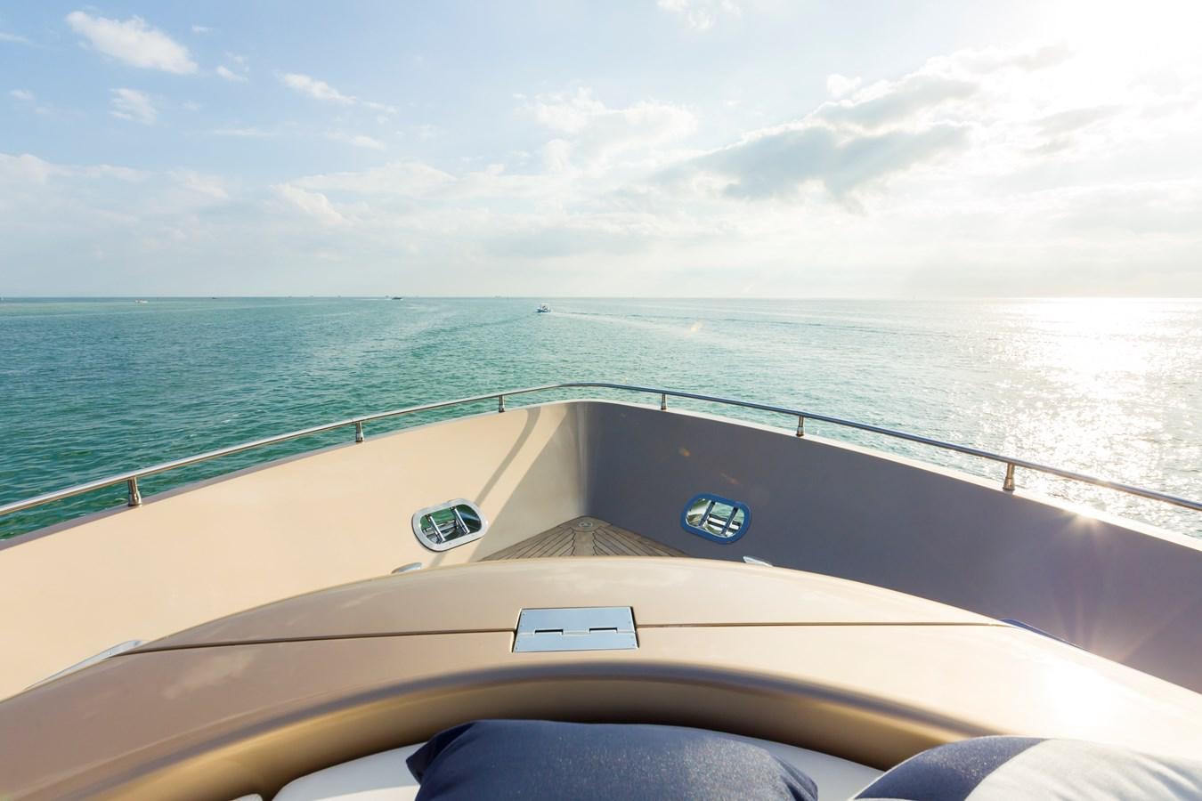 a boat on the water aboard FIVE WAVES Yacht for Sale