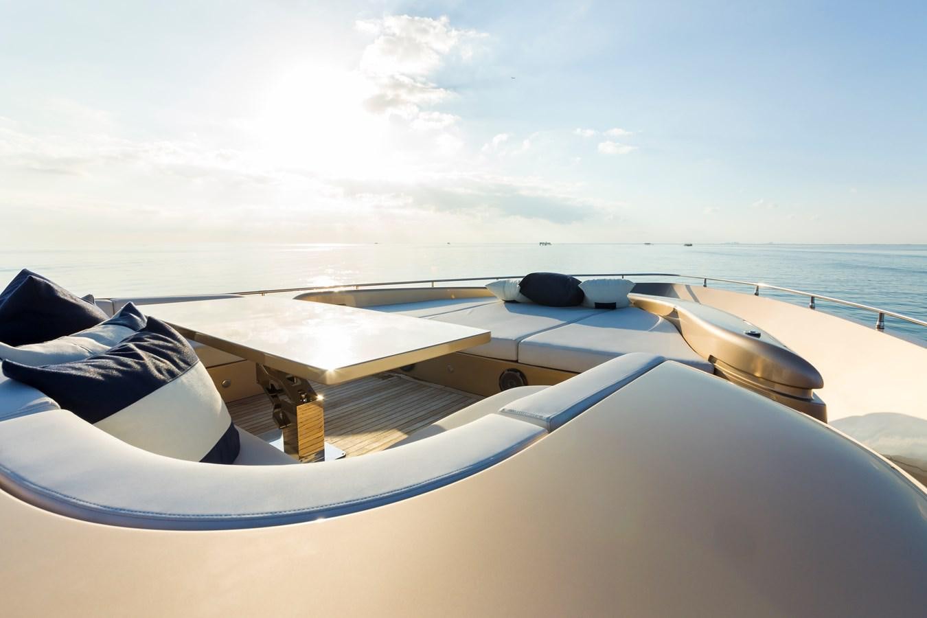 a plane on the water aboard FIVE WAVES Yacht for Sale