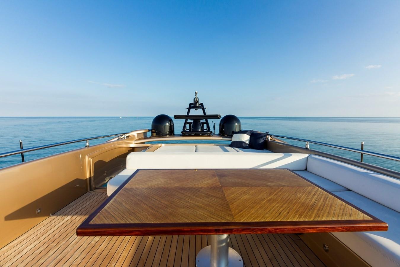 a boat on the water aboard FIVE WAVES Yacht for Sale