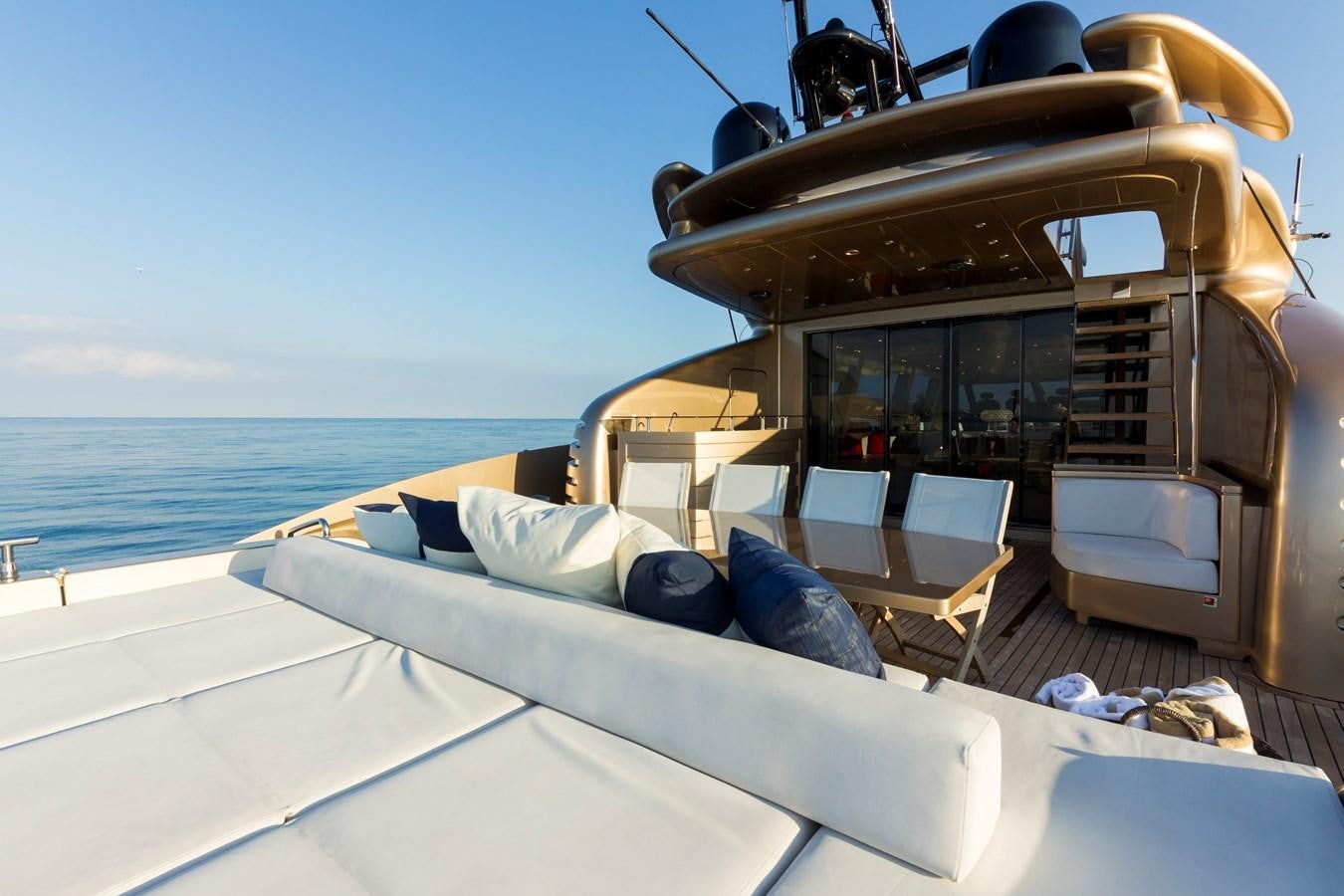 a boat on the water aboard FIVE WAVES Yacht for Sale