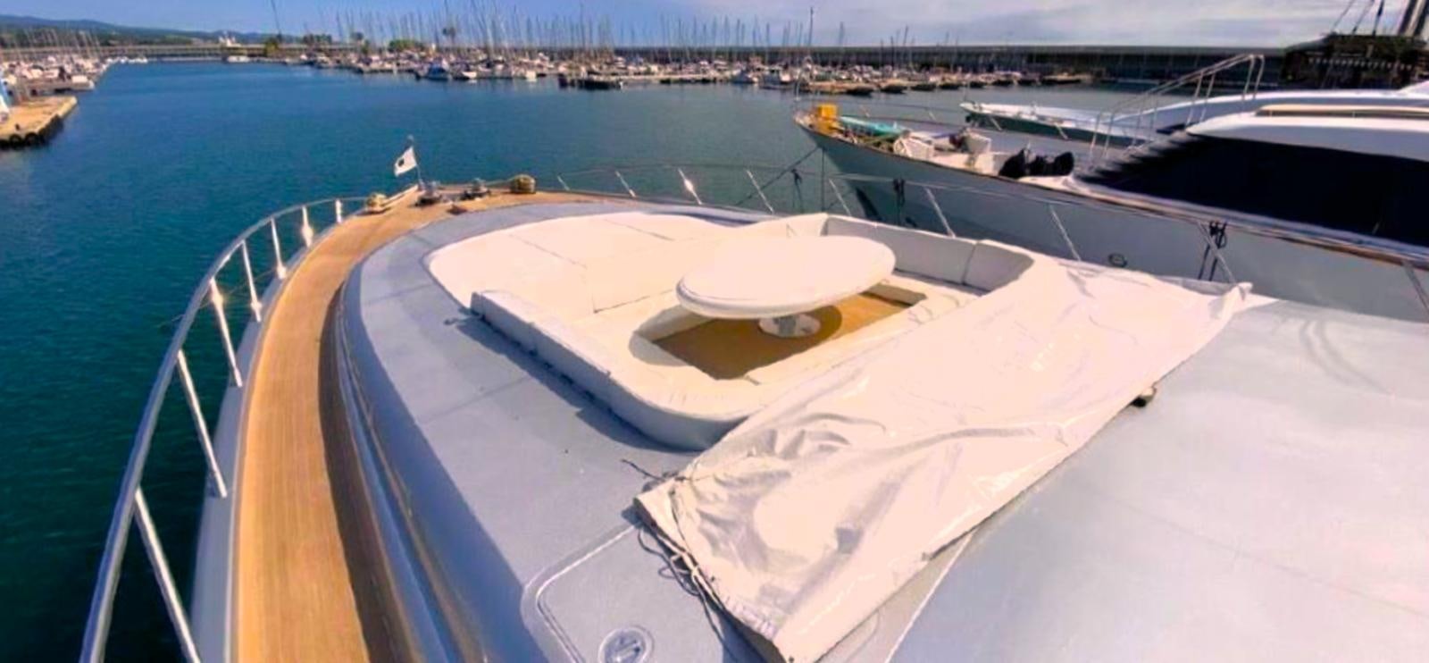 a group of boats on a body of water aboard ESCAPE MANA Yacht for Sale