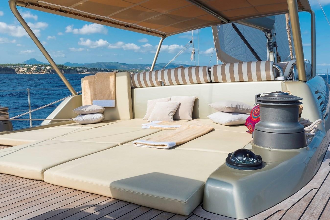a boat on the water aboard FANTASEA Yacht for Sale