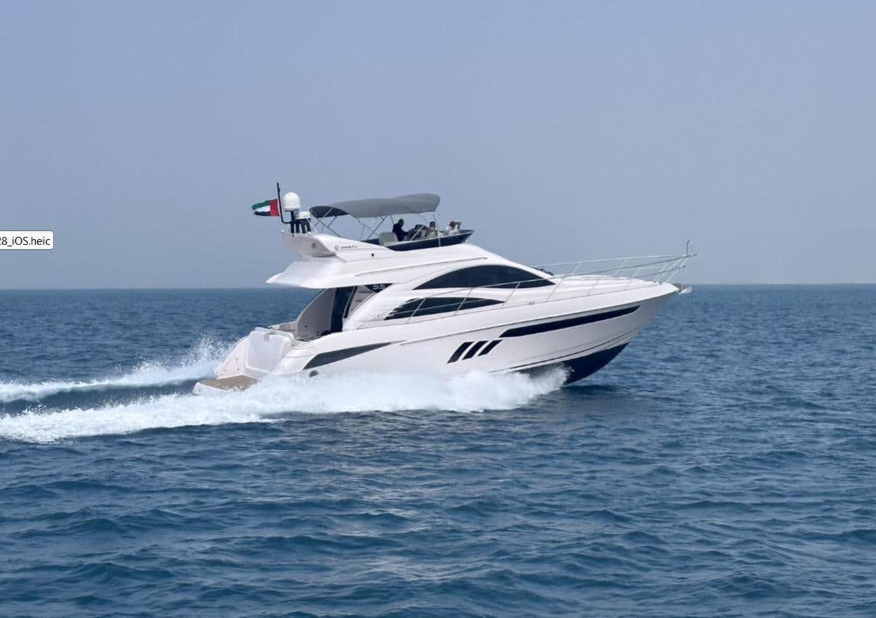 a boat in the water aboard INTEGRITY 55 Yacht for Sale