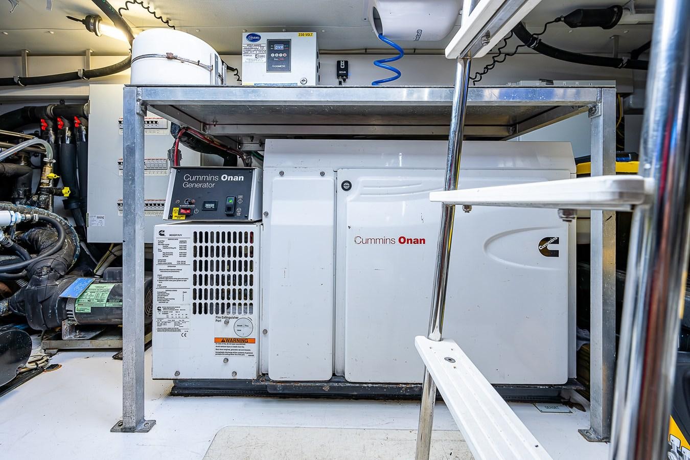 a machine with several machines aboard FITZ SEA Yacht for Sale