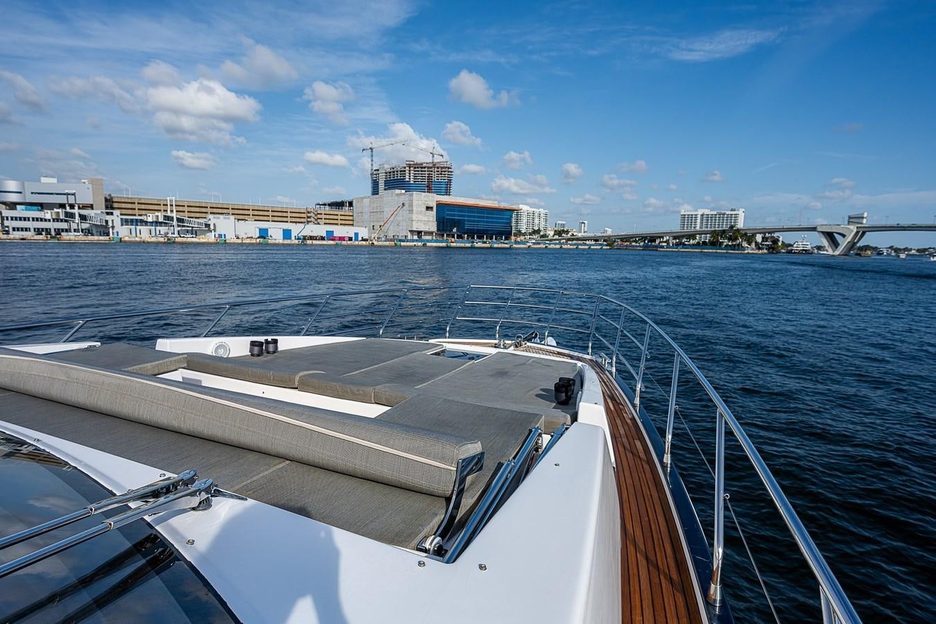 a boat on the water aboard FITZ SEA Yacht for Sale