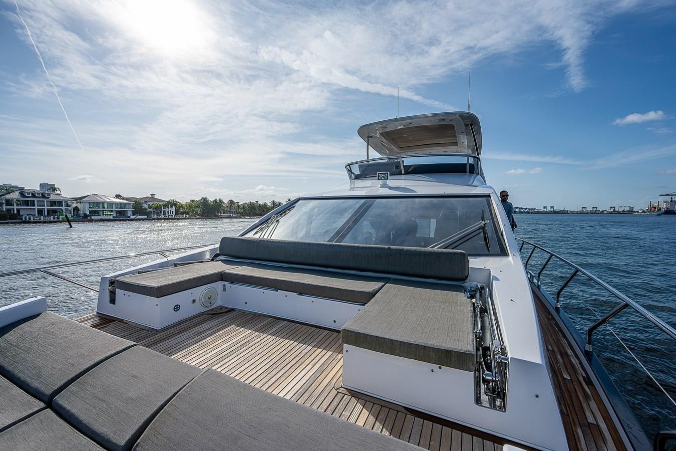 a boat on the water aboard FITZ SEA Yacht for Sale