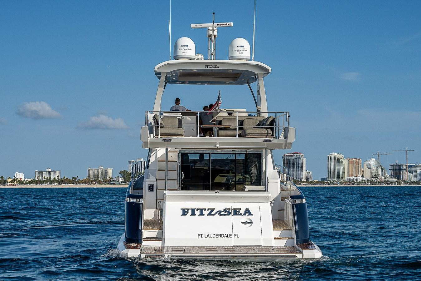 a boat on the water aboard FITZ SEA Yacht for Sale
