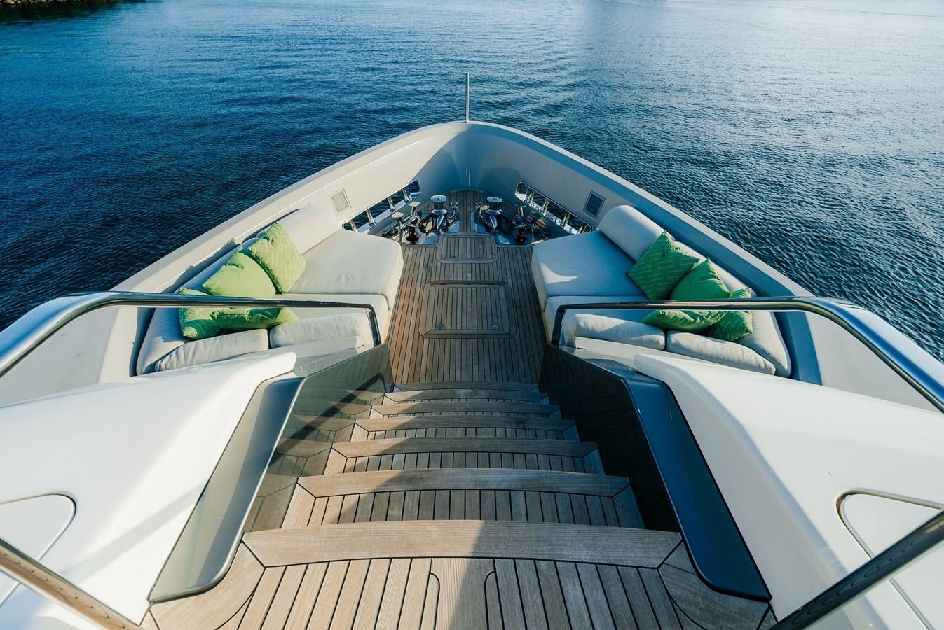 a boat on the water aboard PEARL Yacht for Sale