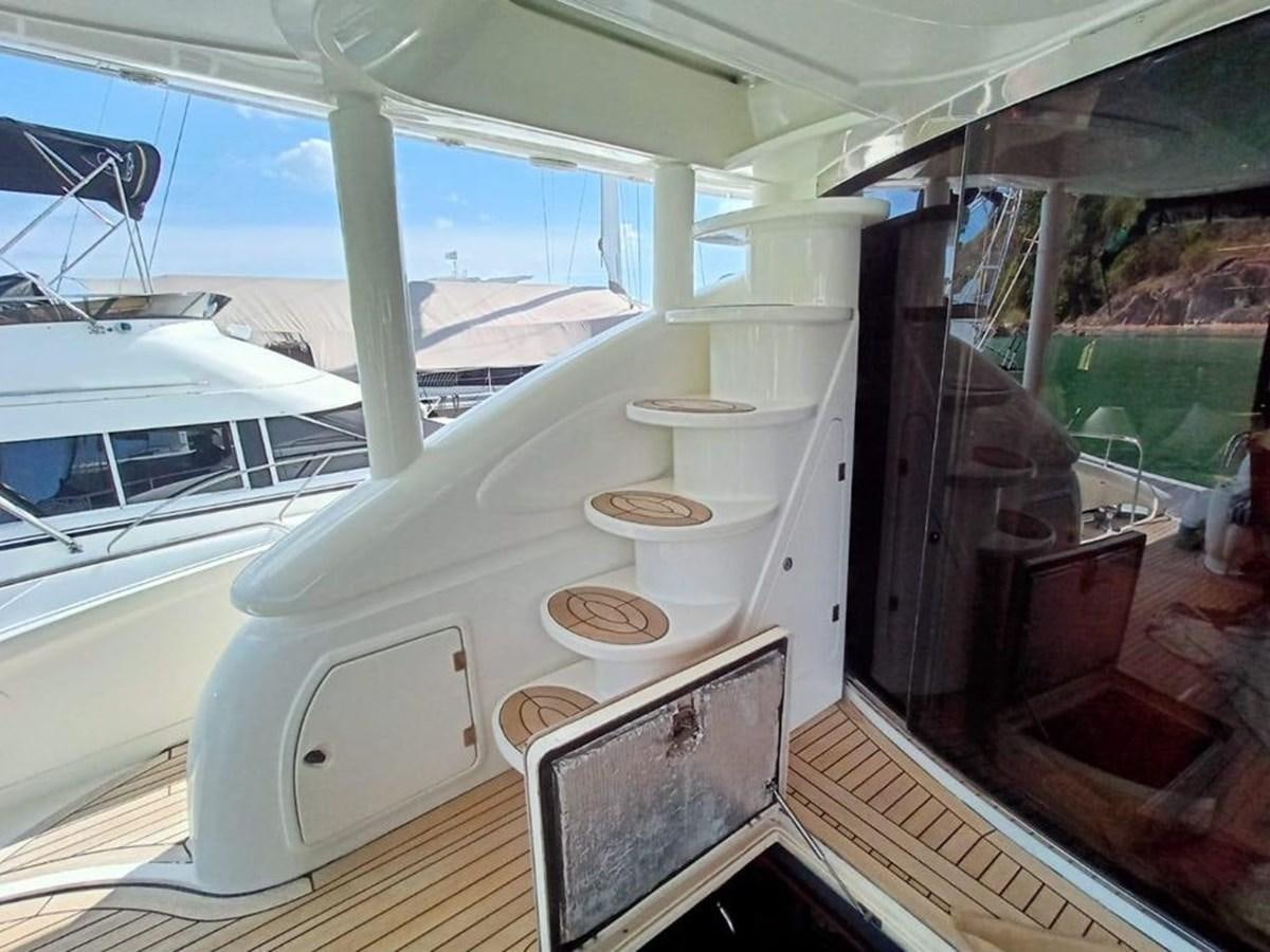 a white train inside a building aboard ARTENGO Yacht for Sale