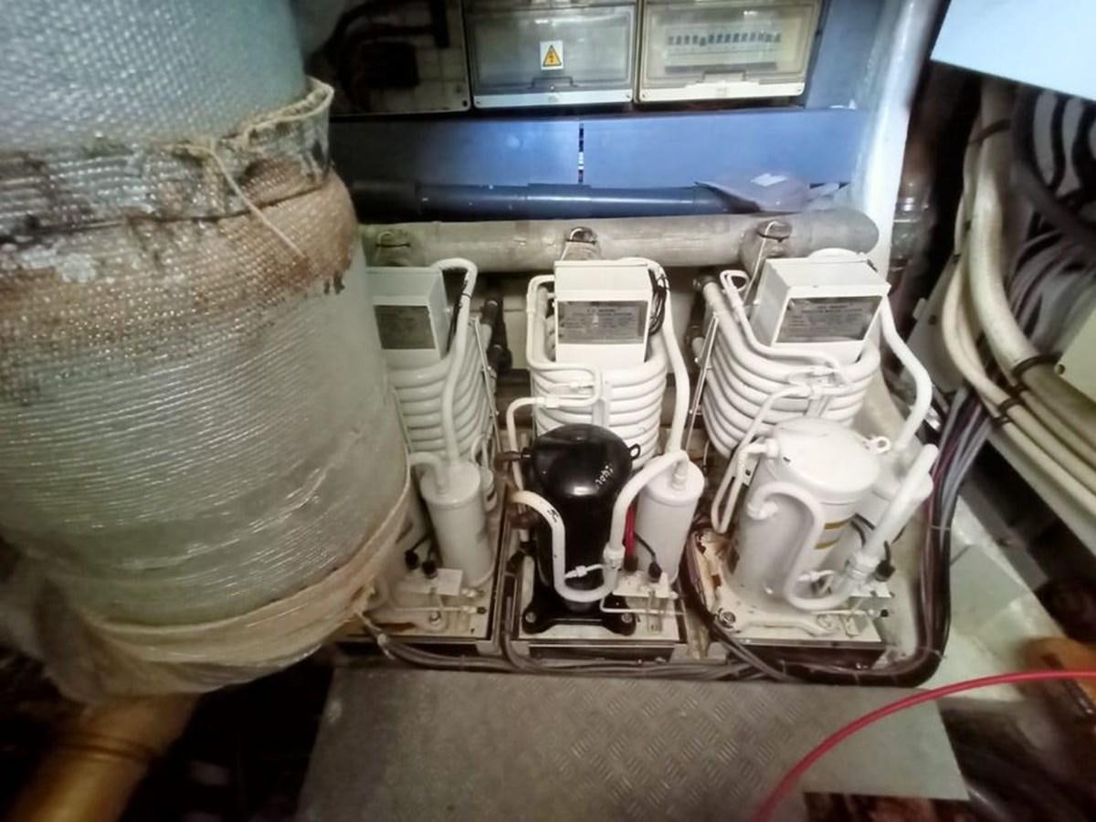 a machine with wires aboard ARTENGO Yacht for Sale