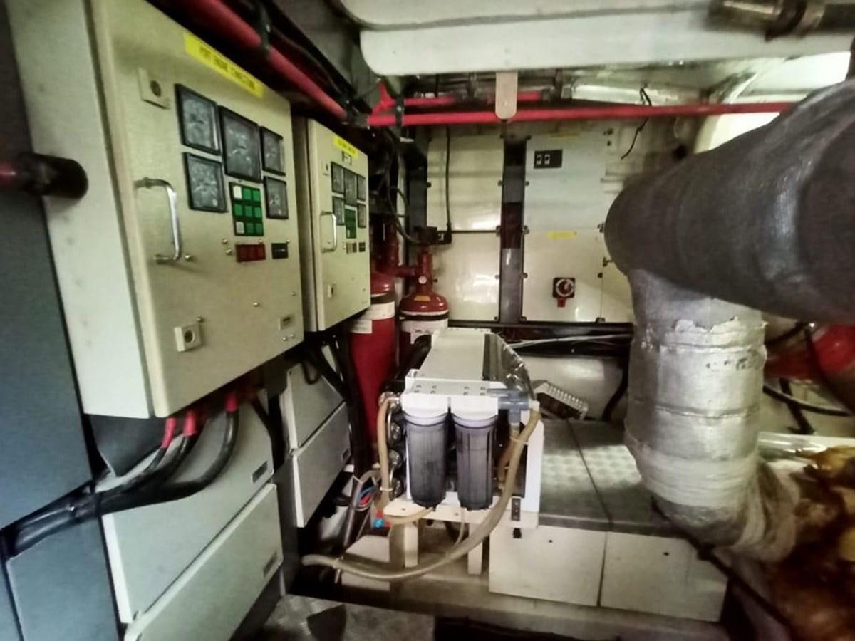 a machine in a factory aboard ARTENGO Yacht for Sale