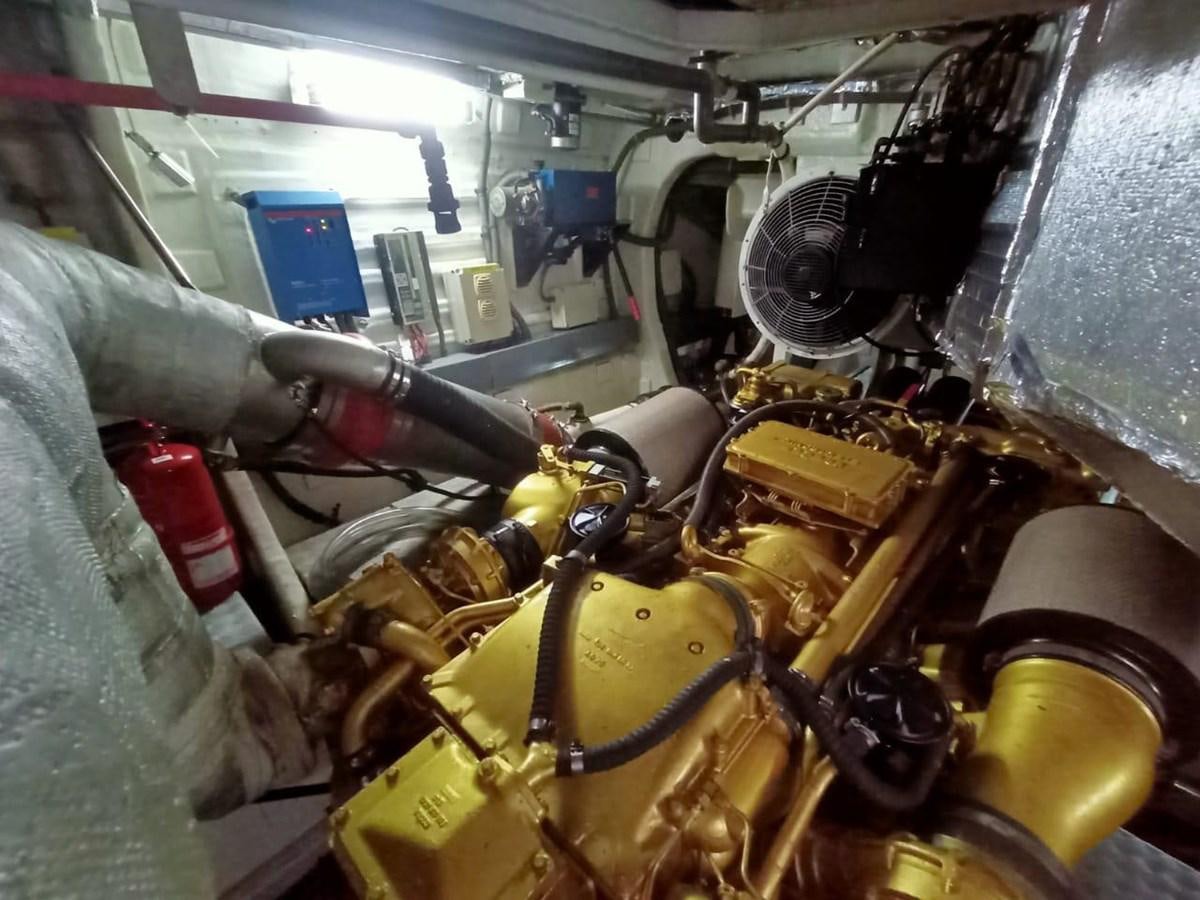 a factory with machinery aboard ARTENGO Yacht for Sale