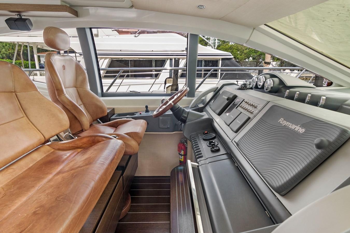 the interior of a car aboard BLIND SQUIRREL Yacht for Sale