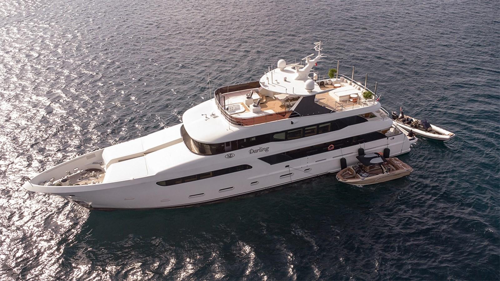 a boat in the water aboard DARLING Yacht for Sale