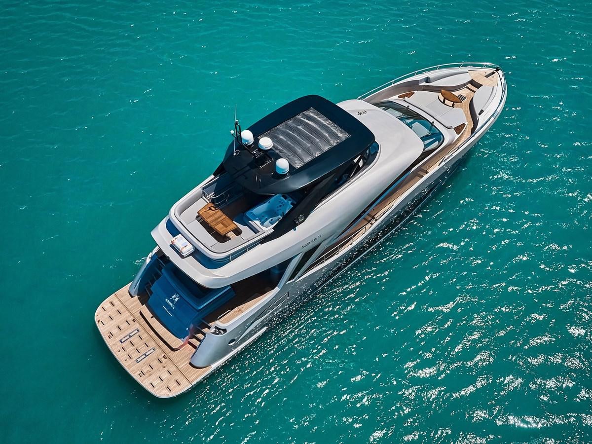 a boat in the water aboard DIVA RITA Yacht for Sale