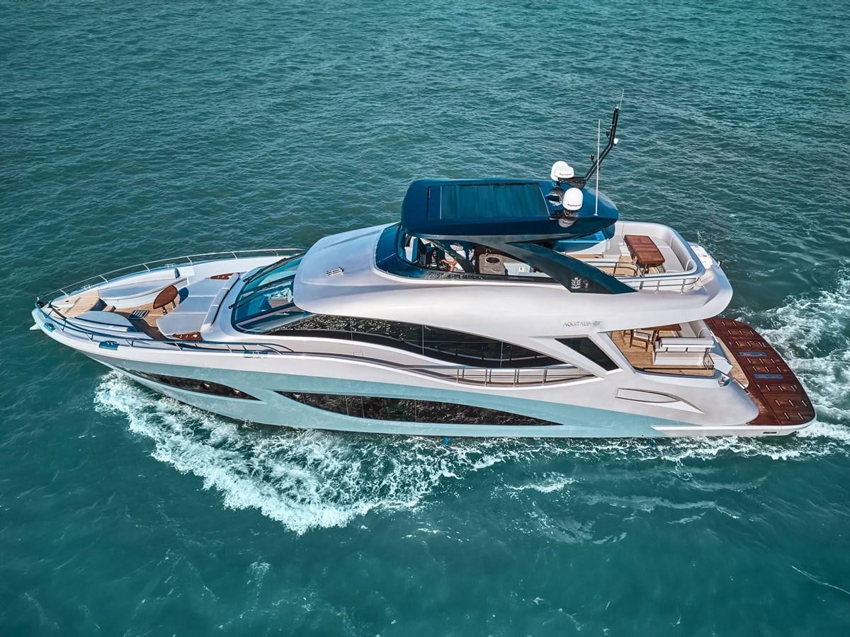 a boat on the water aboard DIVA RITA Yacht for Sale