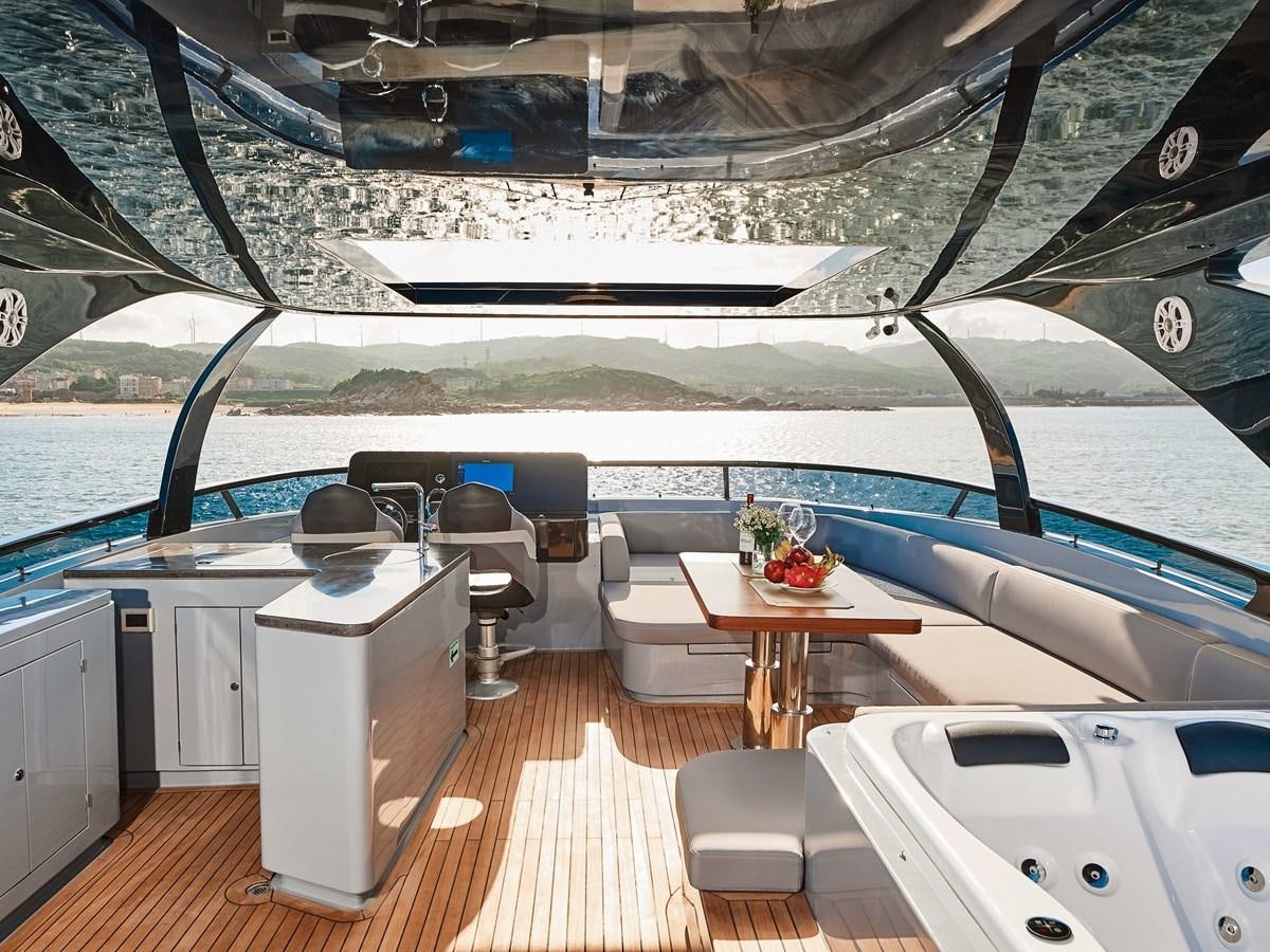 a boat on the water aboard DIVA RITA Yacht for Sale