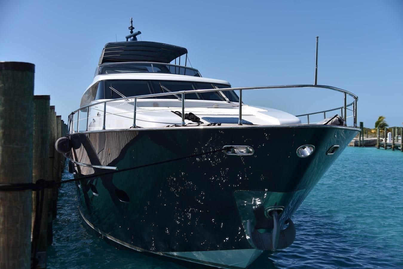 a boat on the water aboard KIND OF BLUE Yacht for Sale